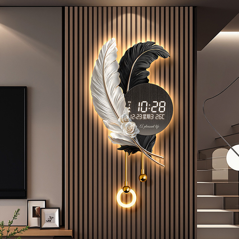 Luxury Lifestyle Homes - Chinese Style Minimalist Wall Clocks Luxury