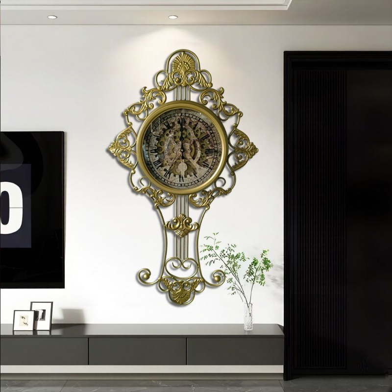 Mechanic Wall Clock Large Livi - Luxury Lifestyle Homes 评论和价格