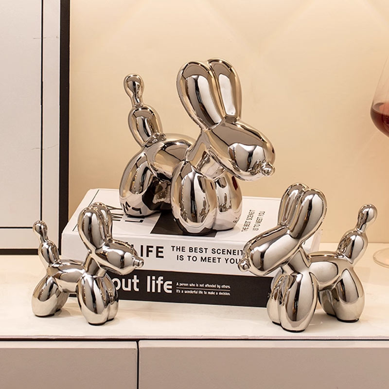 Ceramic Sculptures Silver Ball - Luxury Lifestyle Items 评论和价格