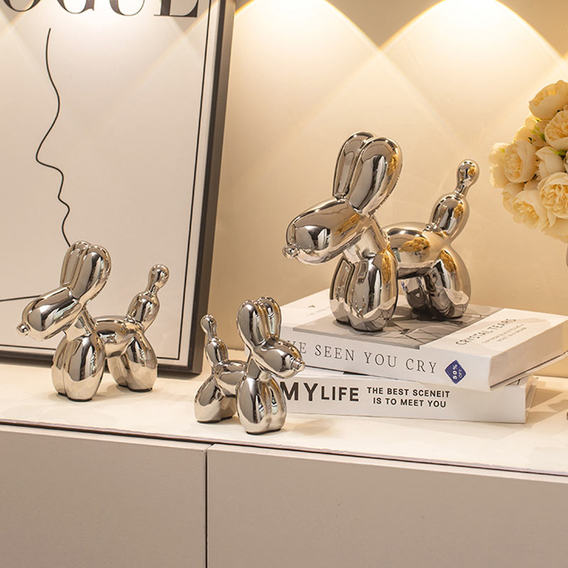 Ceramic Sculptures Silver Ball - Luxury Lifestyle Items 评论和价格