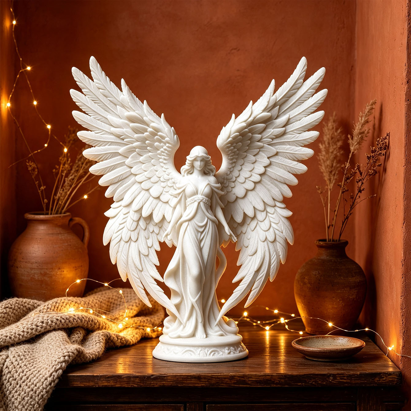 Light Luxury 3D Printed Angel  - Luxury Lifestyle Items 评论和价格